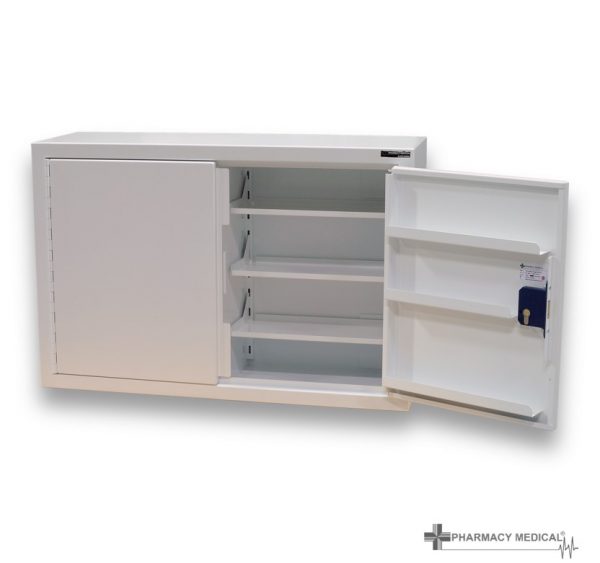 CDC203 Controlled drugs cabinet one door open