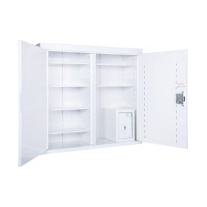 CMED404A Medicine cabinet with internal Controlled Drugs Cabinet with inner cabinet A