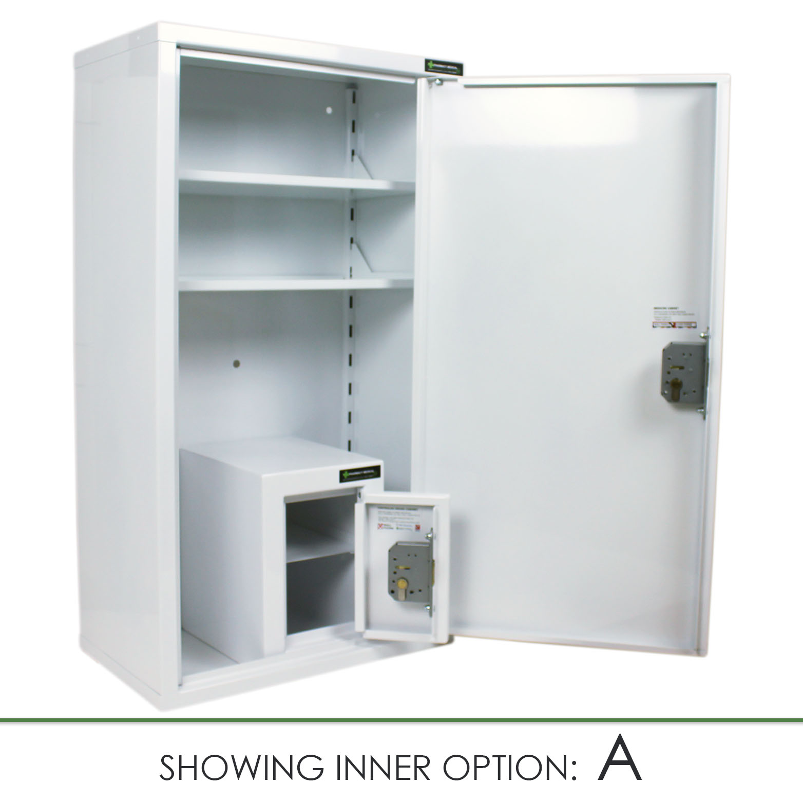 Cmed350 Medicine Cabinet With Internal Controlled Drugs Cabinet