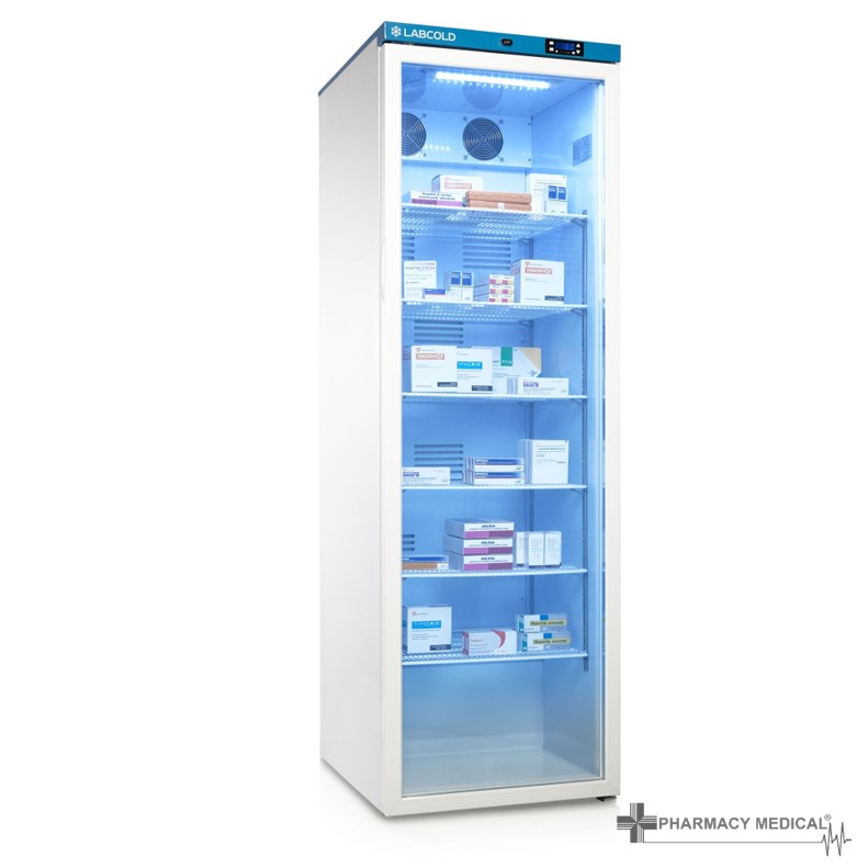Labcold Pharmacy Fridge RLDG1510A 440L Glass Door