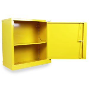 haz663 hazardous substance cabinet open