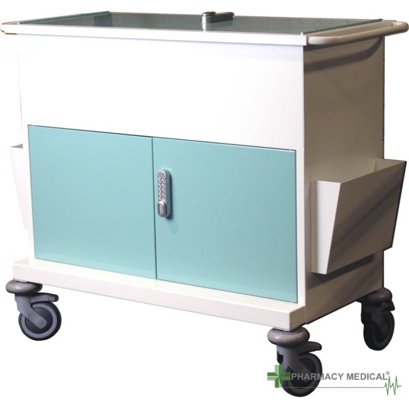 Large Secure Medical records Trolley Medical Records Trolleys