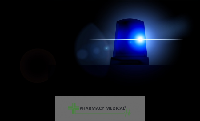 Ambulance service controlled drugs cabinets
