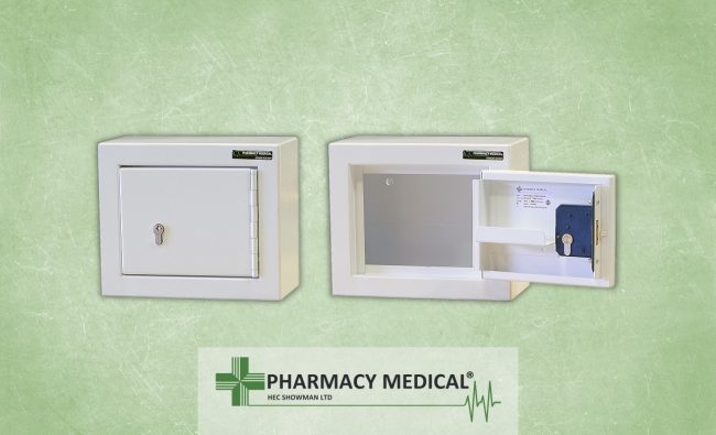 Small controlled drugs cabinet