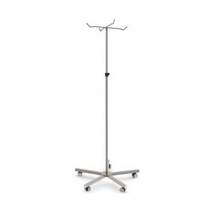 4 hook Stainless Steel Infusion Stand