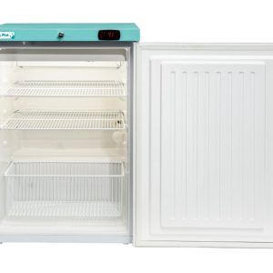 Lec PPSR158BT pharmacy plus pharmacy fridge from the front with door open