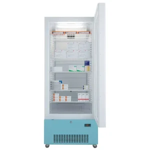 Lec PG1607C glass door pharmacy fridge