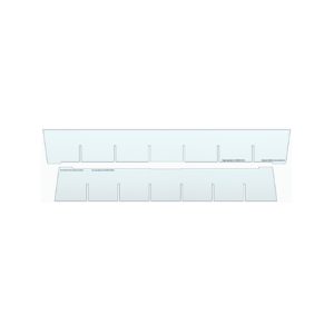 CareKart Tray Divider | Shallow Tray | Pack of 6 Pairs