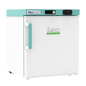 LEC Medical Neonatal NSR47BT 47L Fridge from side with door closed