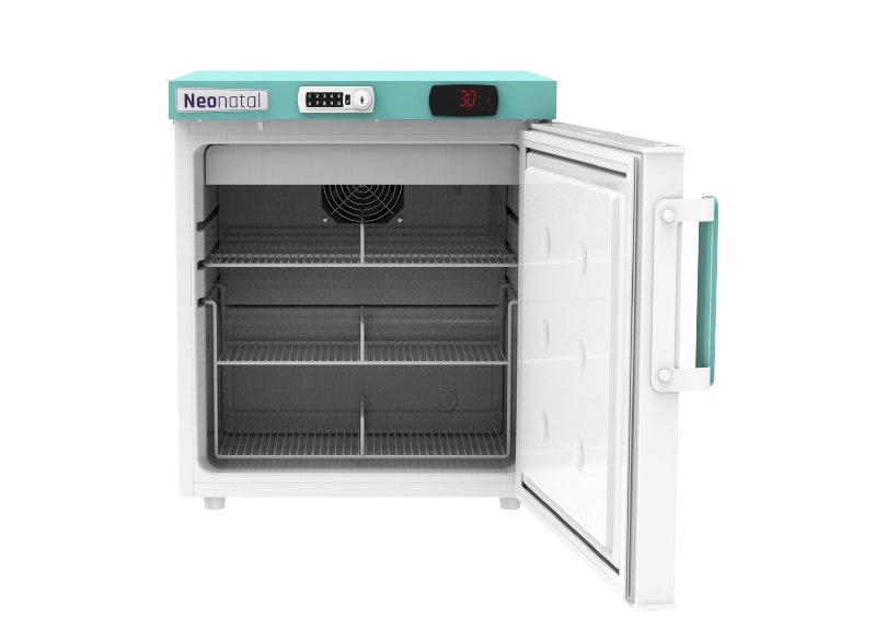 LEC Medical Neonatal NSR47BT 47L Fridge from front with door open