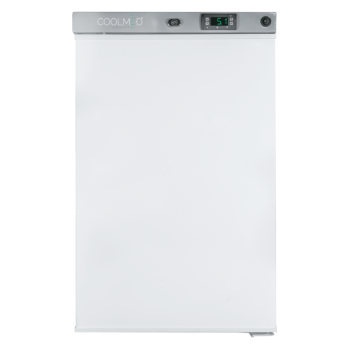 CoolMed Neonatal CMN59 Neonatal breast milk fridge from the front with the door closed