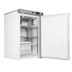 CoolMed Neonatal CMN59 Neonatal breast milk fridge from the side with the door open