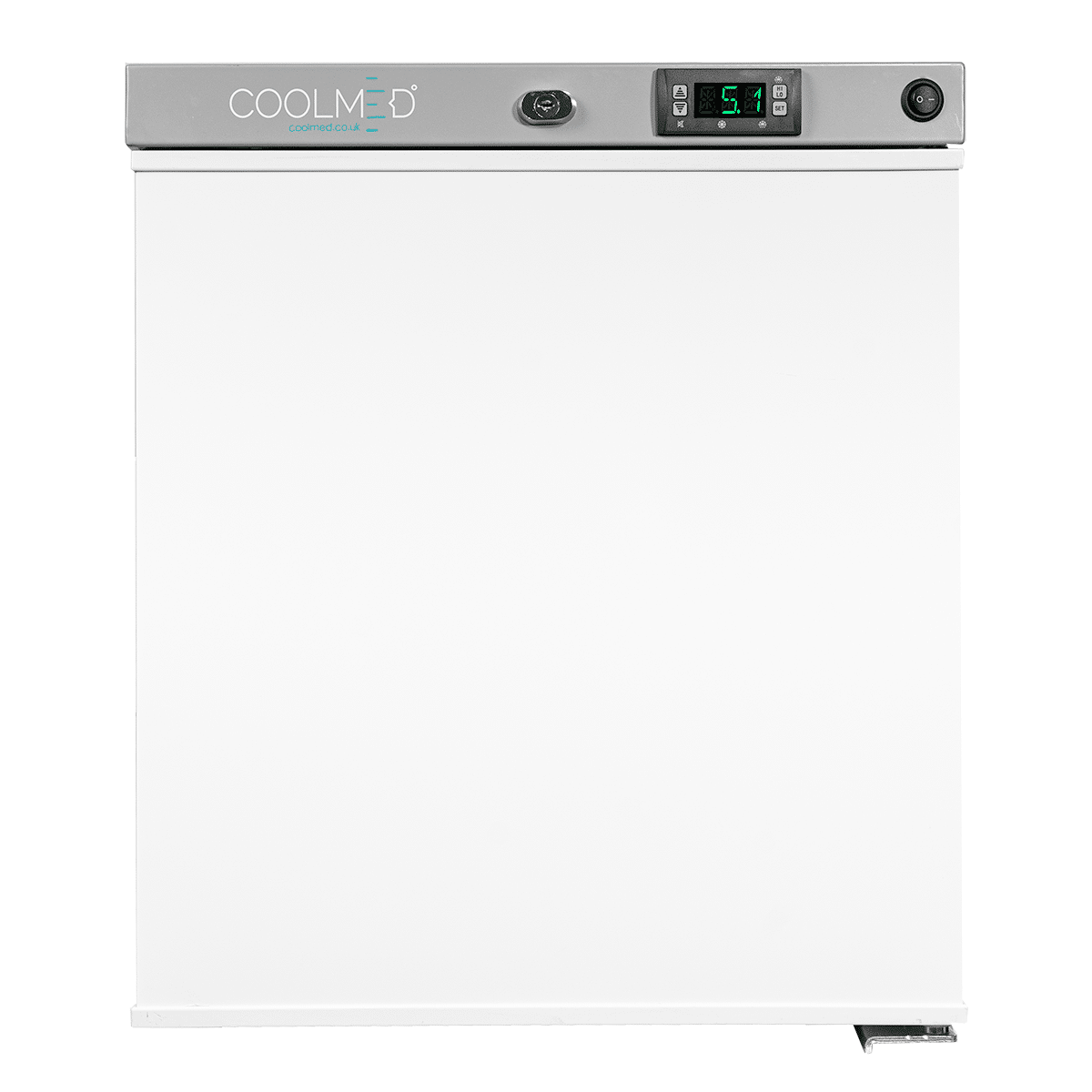 CoolMed Neonatal CMN29 Neonatal breast milk fridge from the front with the door open