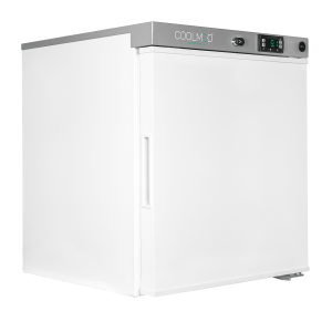 CoolMed Neonatal CMN29 Neonatal breast milk fridge from the side with he door closed