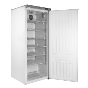 Coolmed CMRTSS300 Solid Door RTS Cabinet from side with door open