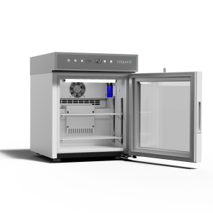 coolmed CMG29/I Intelligent+ Medical Refrigerator with Remote Wi-Fi Monitoring with door open